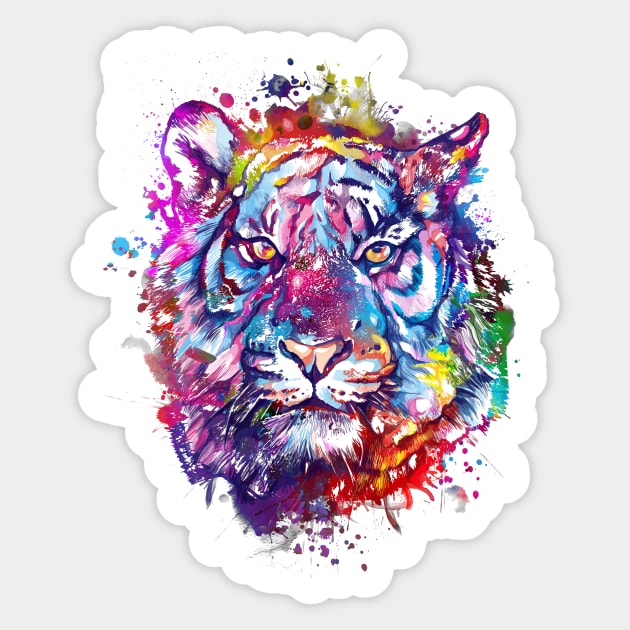 tiger Sticker by BekimART